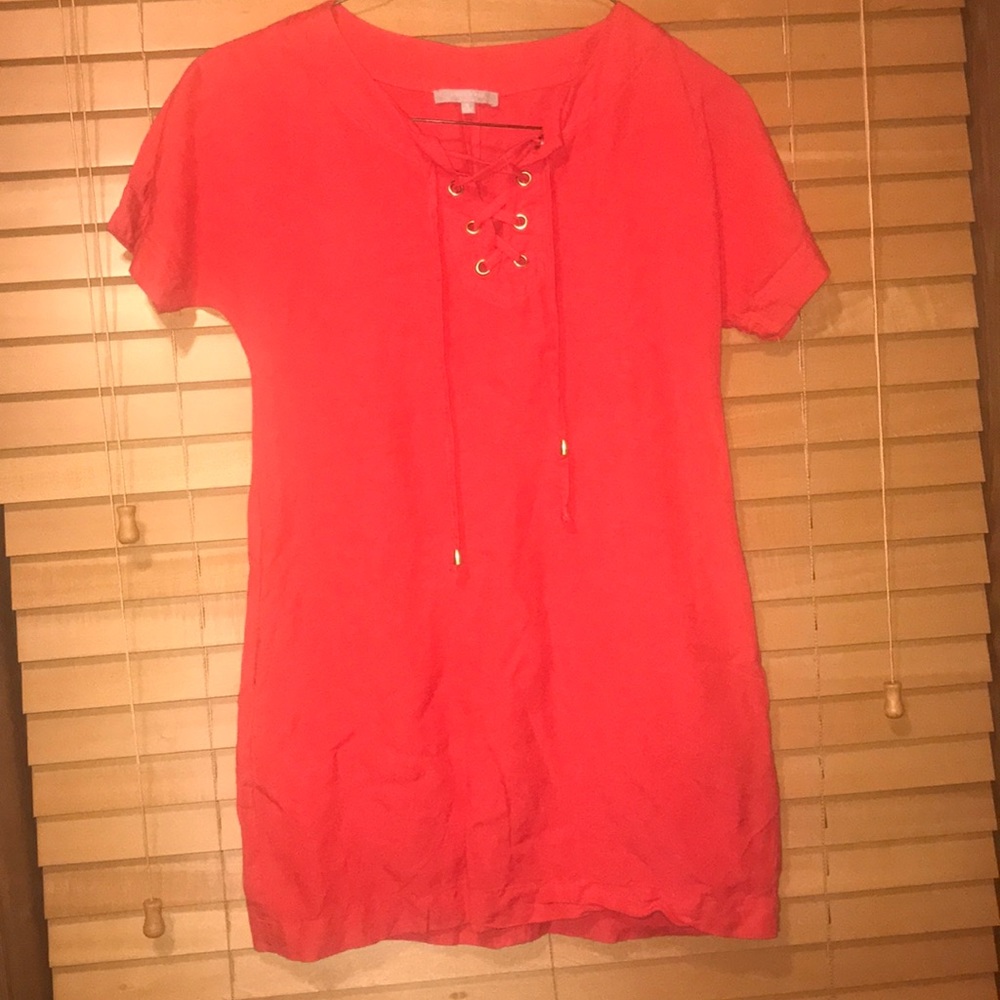 Joan Vass linen size 4 dress